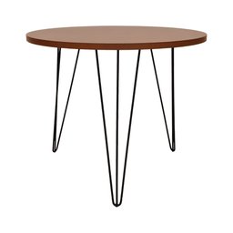 Mesa de Jantar Spectro Redonda Ø900x750 - Preto Amêndoa - 3