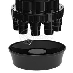 Máquina Elétrica Tiktok Lança Bolhas Preto - 7