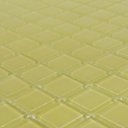 Ver imagem 2 de Pastilha de Vidro para Cozinha Cristal Lisa Bege 30x30cm