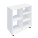 Ver imagem 2 de Estante 5 Nichos com Rodizio Moma Linha Minimal