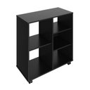 Ver imagem 2 de Estante 5 Nichos com Rodizio Moma Linha Minimal