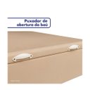 Ver imagem 5 de Puxador de Cama Box Baú (2 Unid) 1 Par - - Solteiro, Casal, Queen, King Universal - Cinza