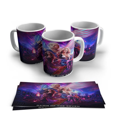 Caneca de Porcelana The Boys Modelo 16