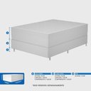 Ver imagem 6 de Colchão Casal Espuma D33 Extra Firme Probel 22cm Branco/Bege