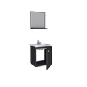 Ver imagem 2 de Gabinete Para Banheiro Em Aço Cacau