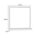 Ver imagem 5 de Gabinete Para Banheiro Em Aço Cacau