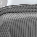 Ver imagem 2 de Cobertor Super King Lili Katz Lk 5d Wavy 2.40 X 2.60 M - Grafite