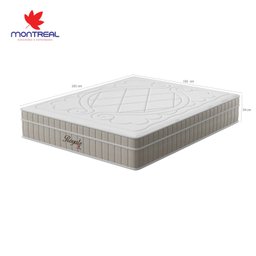 Colchão King  Super Molas Ensacadas Linha 34X 203X 193 cm - 2