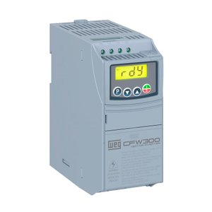 Inversor de Frequência Weg Cfw300 1,5cv 380v 2,6a com Entrada Trifásica e Saída Trifásica Cfw300a02p