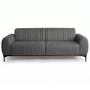 Ver imagem 5 de Sofá 150cm 2 Lugares Pés Preto Molino C-416 Linho Cinza