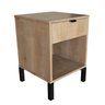Mesa de Cabeceira 1 Gaveta Morgan  - 3