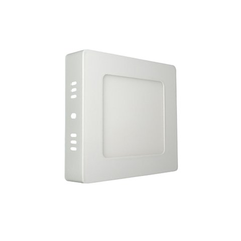 Painel 6w Led Sobrepor Quadrado 12x12 Branco Quente Bivolt