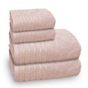 Ver imagem 1 de Jogo de Toalha Banhão Golden 4 Peças Gramatura 500 Rosa Gloss