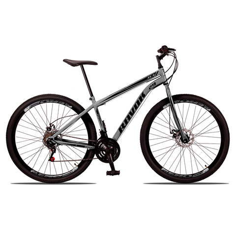 Bicicleta Aro 29 Shimano Traseiro Aço 21 Velocidades Marchas:grafite