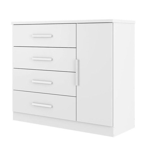 Cômoda Sapateira Gênova Plus Branco – Zanzini