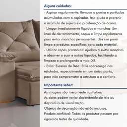 Sofá Retrátil e Reclinável 3 Lugares Grécia K52 - 11