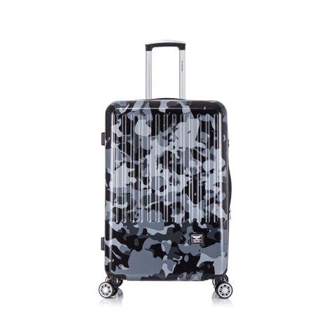 Mala Viagem Militar Santino H220 Rígida Abs Rodinhas 360 Tsa Grande HSV220 Vermelho