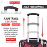 Mala Viagem Militar Santino H220 Rígida Abs Rodinhas 360 Tsa Grande HSV220 Vermelho - 3