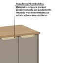 Ver imagem 6 de Balcão de Cozinha 60cm 2 Portas com Tampo Lumina Luciane Móv Cinammon/cinammon