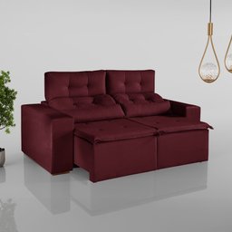 Sofá Retrátil e Reclinável 2 Lugares 194cm Libra - 1