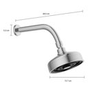 Ver imagem 4 de Kit Chuveiro de Parede Acqua Plus com Tubo + Acabamento Monocomando Link Cromado - Deca