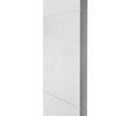 Ver imagem 3 de Folha de Porta Madeira Laqueada 210x70cm Frisada Casablanca Branco