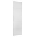 Ver imagem 1 de Folha de Porta Madeira Laqueada 210x70cm Frisada Casablanca Branco