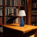 Ver imagem 4 de Abajur de Sala Grande para Decoração Gauss Azul Marbella