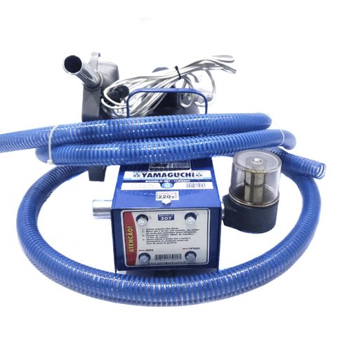 Bomba Elétrica de Engrenagem para Transferência Diesel com Gatilho 110 / 220 V - Yamaguchi B307.0002