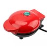 Mini Maquina de Waffles Panqueca Refeiçao Cafe da Manha Lanche Cozinha Placa Antiaderente Portatil L - 5