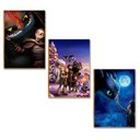 Ver imagem 7 de Kit 10 Placas MDF Decoração Quarto Infantil de Dragão PF10