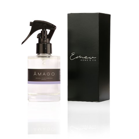 Kit Água Perfumada + Vela Aromática Premium Lavanda Amadeirado 100ml
