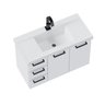 Gabinete para Banheiro em Aço 3 Gavetas 81cm Damasco  - 6