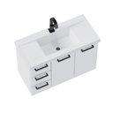 Ver imagem 7 de Gabinete para Banheiro em Aço 3 Gavetas 81cm Damasco