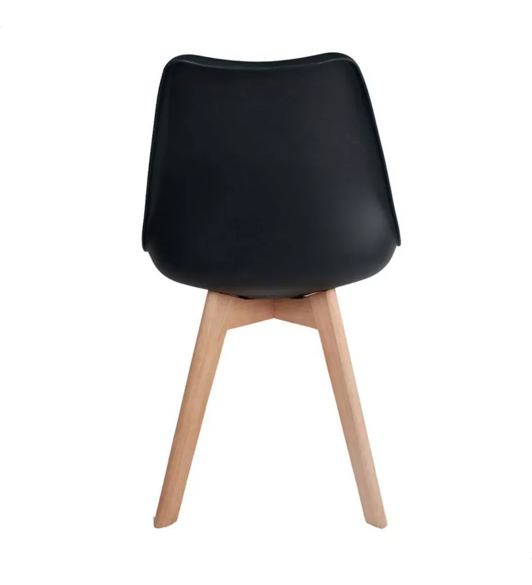 Ver imagem 4 de Conjunto Mesa de Jantar Sala Cozinha Eiffel 90cm com 4 Cadeiras Leda Sala Cozinha Cor Preto