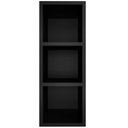 Ver imagem 1 de Nicho Aéreo Adega Garrafeiro 20cm com 3 Divisórias Lizze M05 Preto - Inoviza