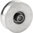 Ver imagem 1 de Roldana para Portão 2" Tipo U Aço Zincado R.Bucha - Vonder