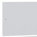 Ver imagem 2 de Cabeceira Solteiro Painel para Cama 97cm Delphi Branco L01 - Mpozenato