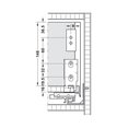 Ver imagem 5 de Gaveta Metálica Alta (30kg) 175x500mm Invisa Slim Soft Close Antracito Hafele 01 Conjunto