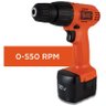 Parafusadeira Furadeira Black Decker Bivolt Cd121k100 + Kit - 2