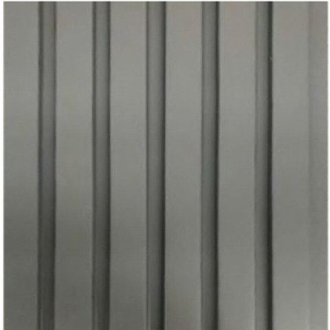Painel Ripado em Placa 12,22x285cm (1,73m²) WPC Cinza/Gray Casa Grassi