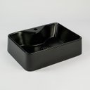 Ver imagem 5 de Cuba de Apoio Mármore Sintético Prisma Preto Fosco Móveis Bosi