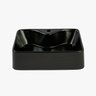 Cuba de Apoio Mármore Sintético Prisma Preto Fosco Móveis Bosi - 2