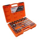 Ver imagem 3 de Jogo de Soquetes Estriados Encaixe de 1/2 com 22 Peças 8 À 32mm - Robust 060230