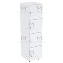 Ver imagem 4 de ESCANINHO 4 PORTAS COM RODIZIOS M532.B MUNDI MOVEIS