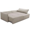 Ver imagem 6 de Sofá Retrátil Reclinável para Sala 4 Lugares 262cm Merano L06 Couro Fendi - Lyam Decor