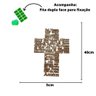 Painel Oração Pai Nosso Mdf Cru - 2