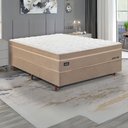 Ver imagem 3 de Colchão Casal Molas Ensacadas 138CMX32CMX188CM Nova York Mannes Bege Branco