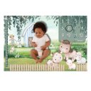 Ver imagem 2 de Lençol Painel Cenário de Foto Mêsversário Fazendinha Menino Minha Estrelinha Lençol Mesversario, Cen