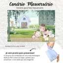 Ver imagem 4 de Lençol Painel Cenário de Foto Mêsversário Fazendinha Menino Minha Estrelinha Lençol Mesversario, Cen